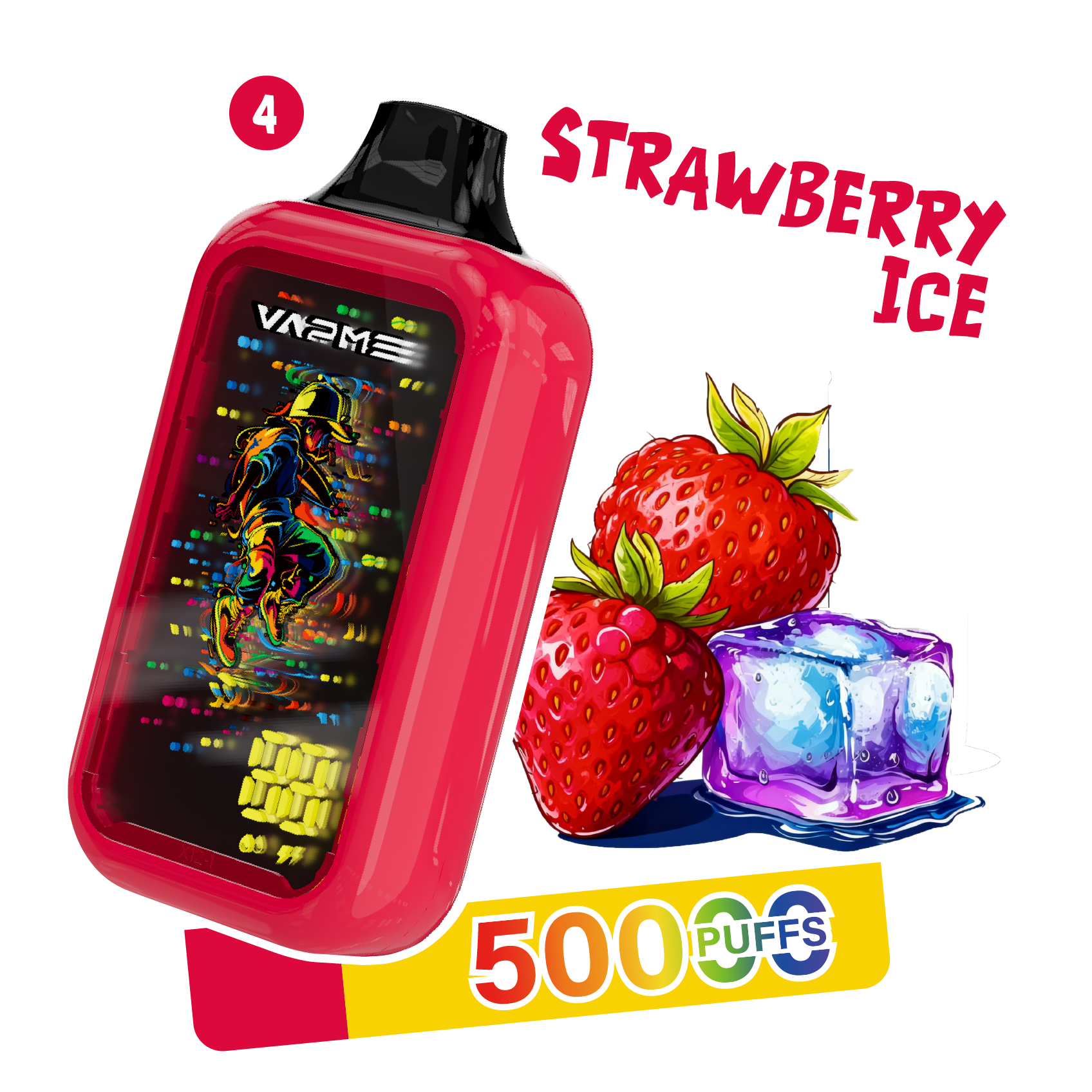 Vapme Digital 50000 Puffs Flavors 4