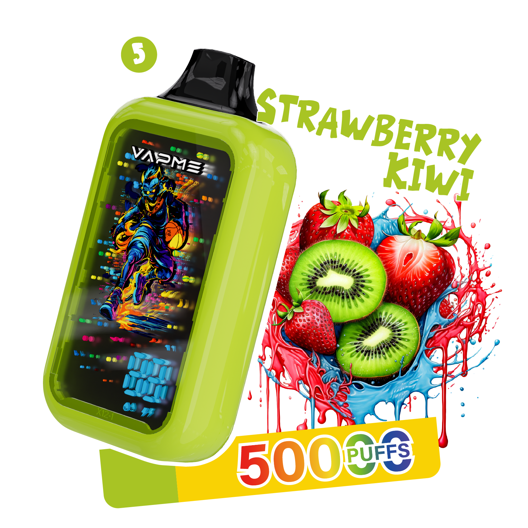 Vapme Digital 50000 Puffs Flavors 5
