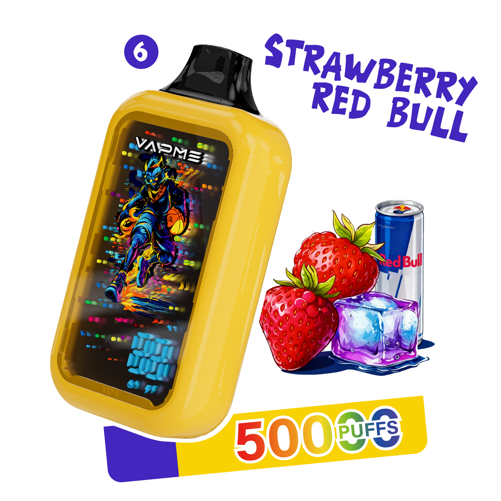 Vapme Digital 50000 Puffs Flavors 6