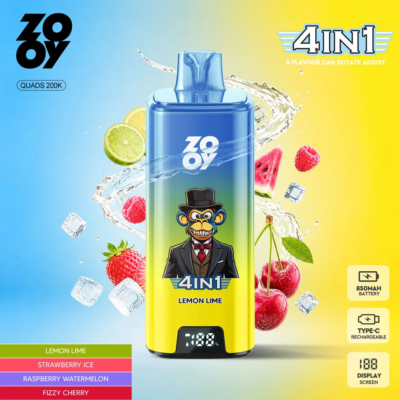 ZOOY 4in1 Quads 200K Puffs Flavors 3