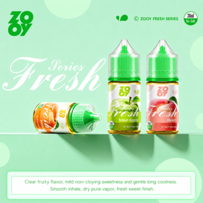 ZOOY Fresh Series 30ml E liquid