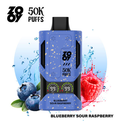 ZOOY Mecha 50000 Puffs Blueberry Sour Raspberry