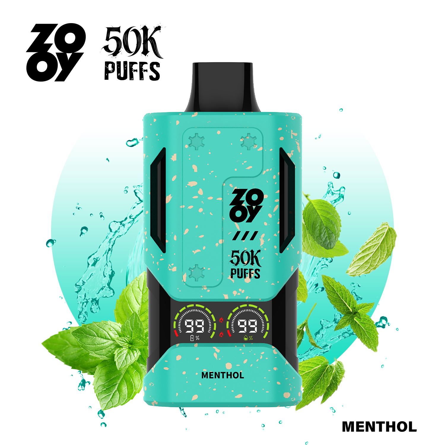 ZOOY Mecha 50000 Puffs Menthol