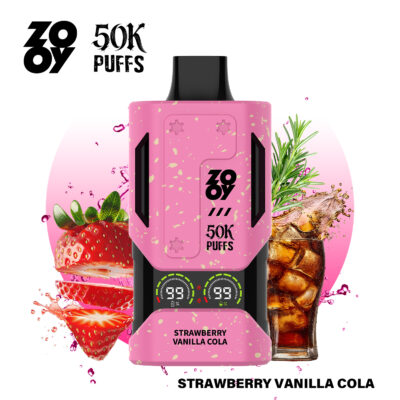ZOOY Mecha 50000 Puffs Strawberry Vanilla cola