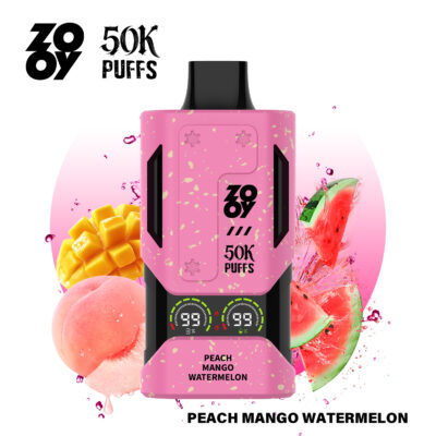 ZOOY Mecha 50000 Puffs peach mango watermelon