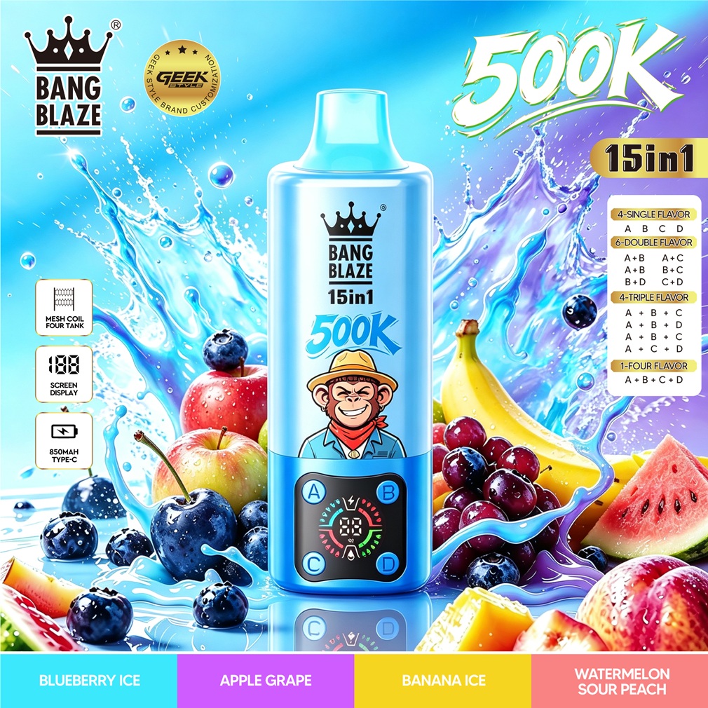 Bang Blaze 500K Puffs Flavors 01