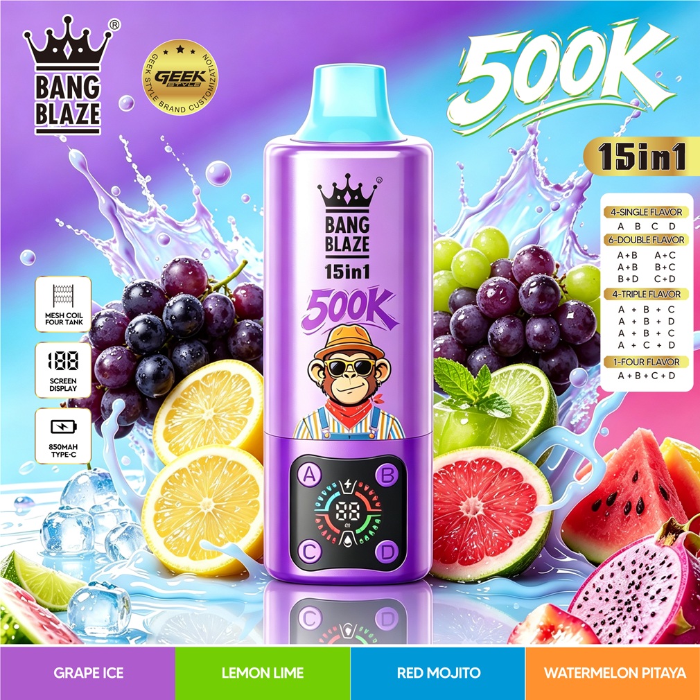 Bang Blaze 500K Puffs Flavors 06