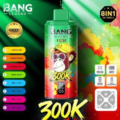 Bang Legend 300K Puffs Flavors 3