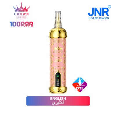 JNR Crown Shisha 100K Puffs English