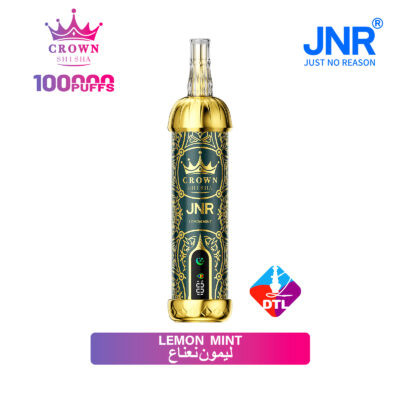 JNR Crown Shisha 100K Puffs Lemon Mint