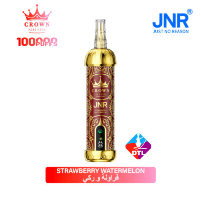 JNR Crown Shisha 100K Puffs Strawberry Watermelon