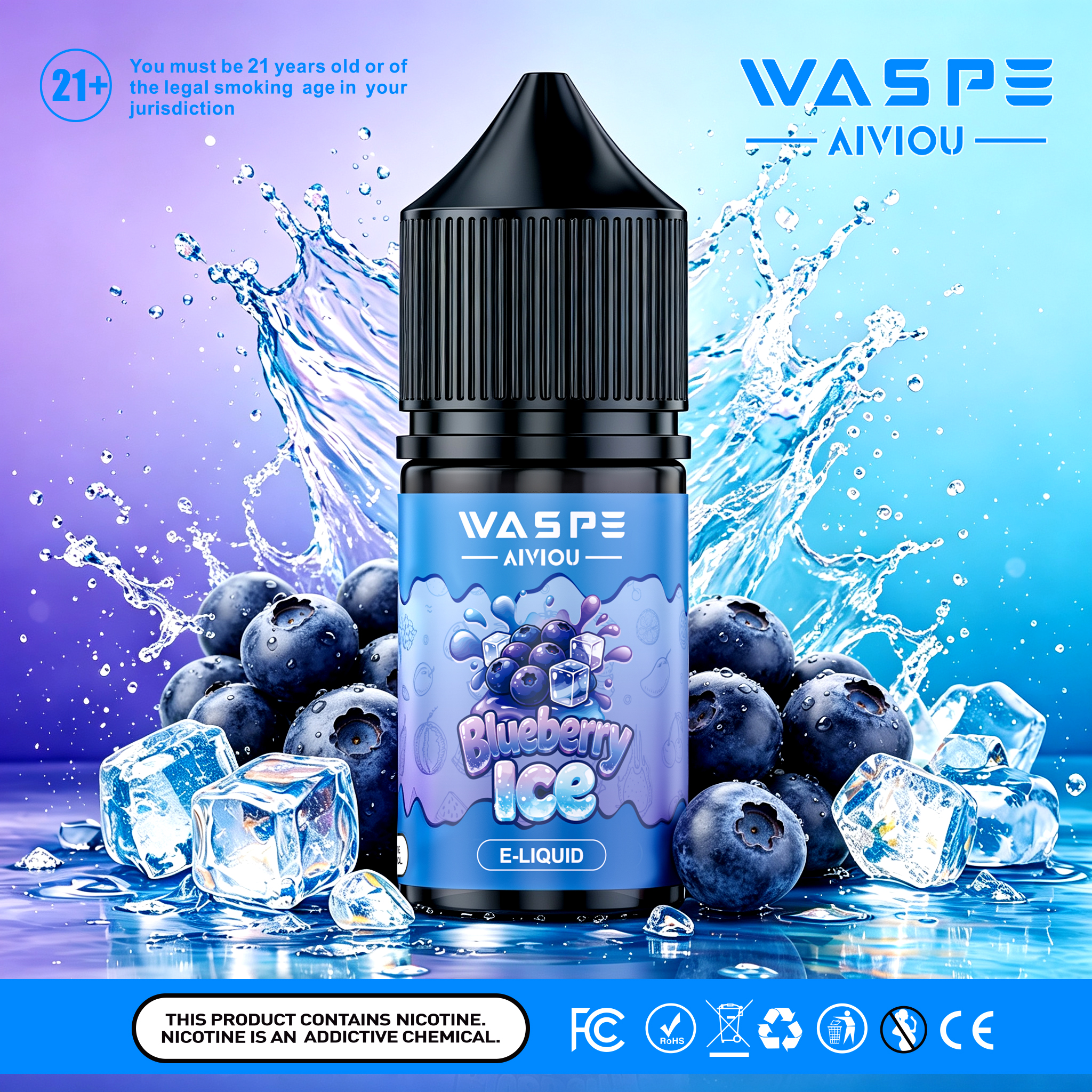 WASPE E LIQUID 30ML Flavors 2