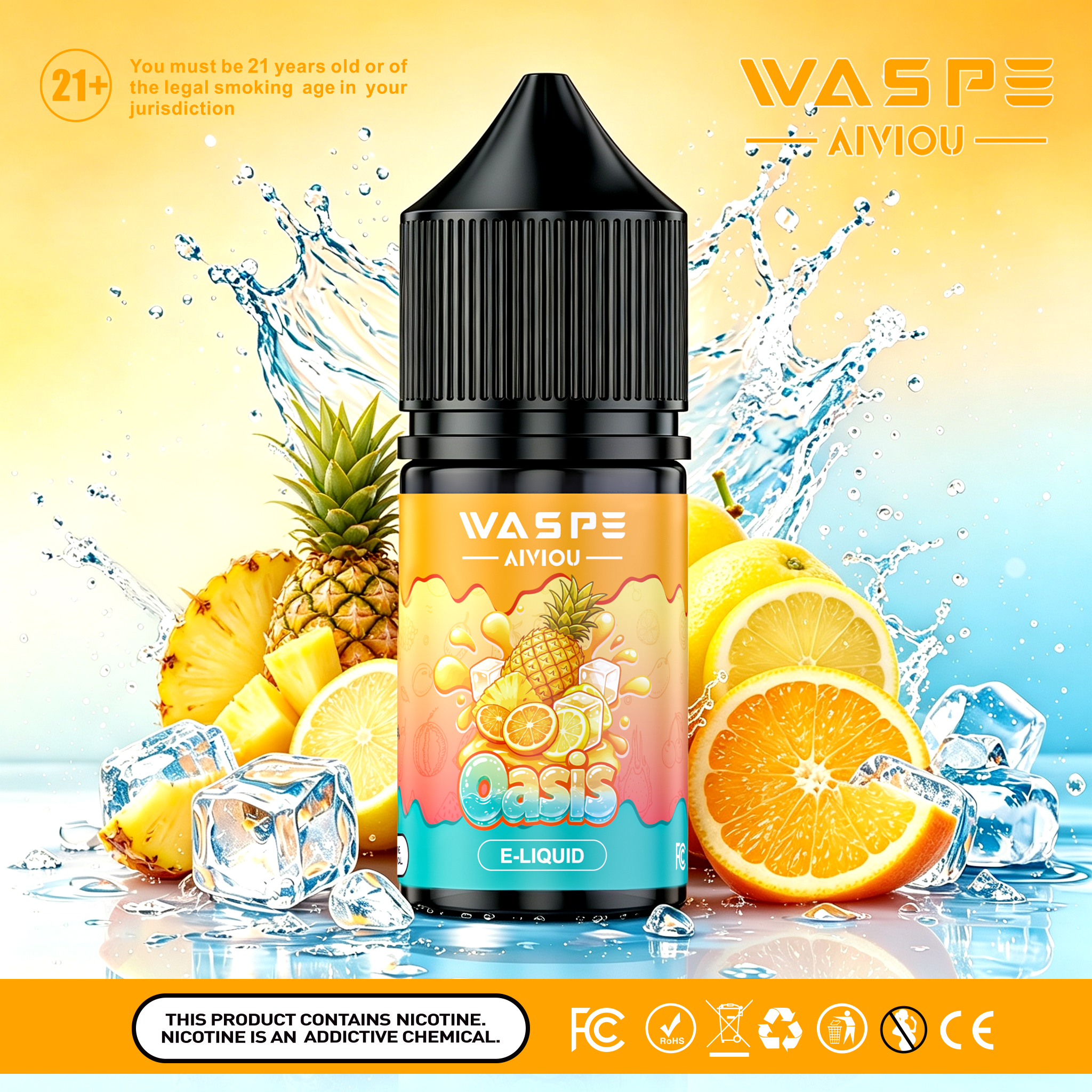 WASPE E LIQUID 30ML Flavors 7