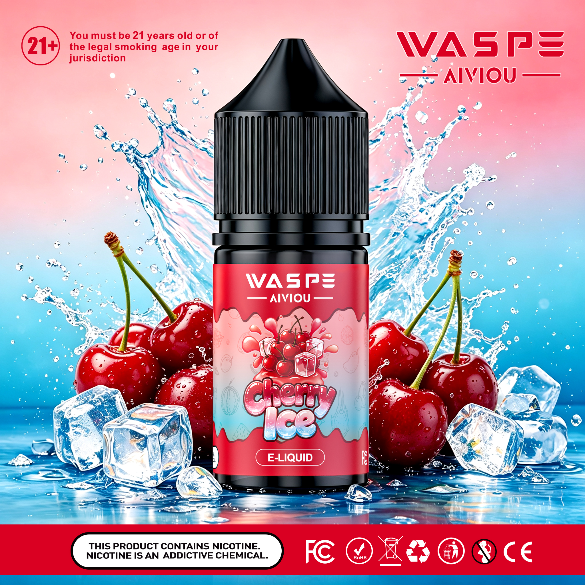 WASPE E LIQUID 30ML Flavors 8