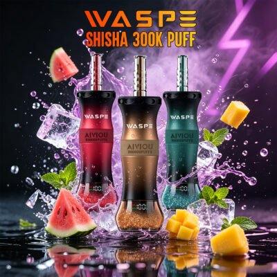 WASPE Shisha Hookah 300K Puffs