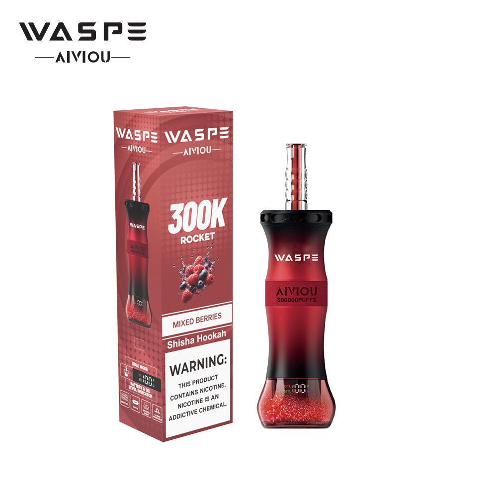 WASPE Shisha Hookah 300K Puffs Flavors 3