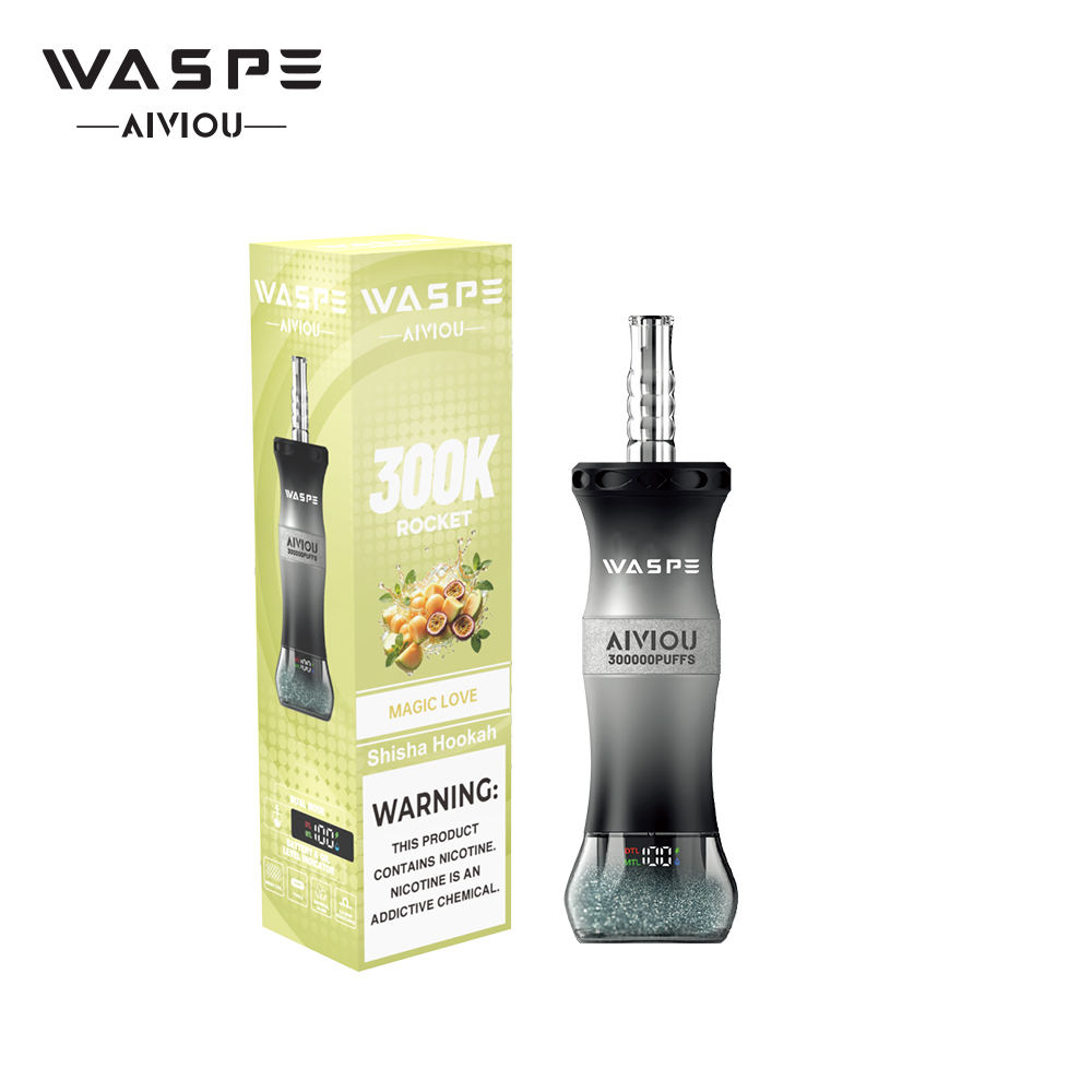 WASPE Shisha Hookah 300K Puffs Flavors 5