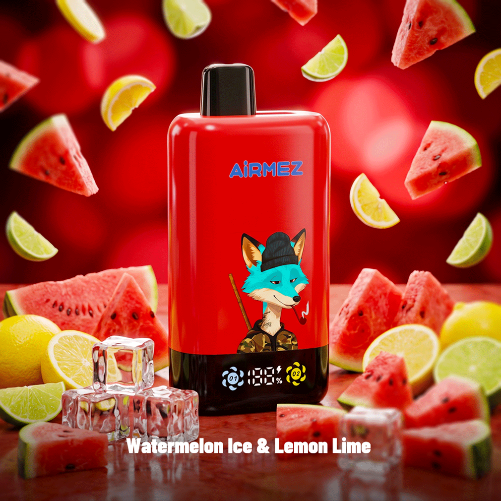 Airmez Fox 2in1 Pro 80000 Puffs Watermelon Ice & Lemon Lime