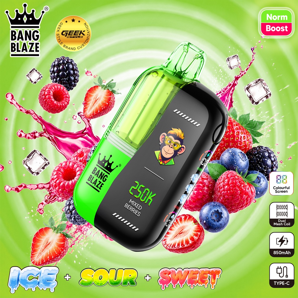 Bang Blaze 250K Puffs Flavors 6